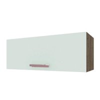 Armário Iris 80 Cm Para Geladeira 61434 1426 Indekes Noce/Off