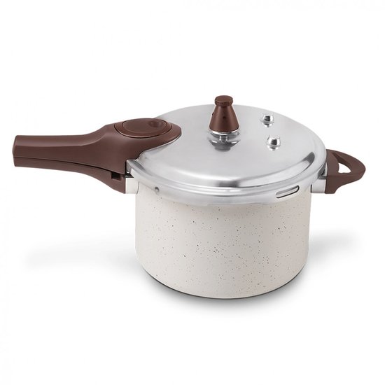 Panela Brinox De Pressão 4,2L 4952 - Carmin - Vanilla