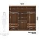 Guarda Roupa Casal 6 Portas Flex com Espelho Buriti Santos Andirá 720283
