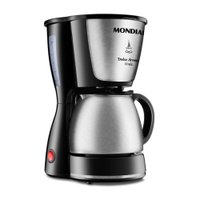 Cafeteira Elétrica Mondial 15xic C-34JI Preto Inox 220V