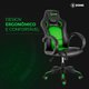 Cadeira Gamer Básica CGR-02 Xzone Preto com Verde