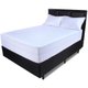Lençol Impermeável 2 em 1 Protetor Colchão King 193x203x42cm Macio Antialérgico com Elástico BF Colchões