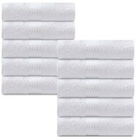 Kit 10 Toalhas de Banho Salão Hotel Hospitalar 100 Algodão Branca Dohler - Emcompre
