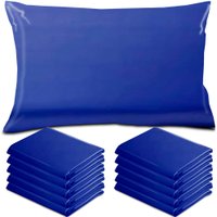 Kit 10 Protetor de Travesseiro Impermeável Hospitalar Courvin 50x70cm bf Colchões