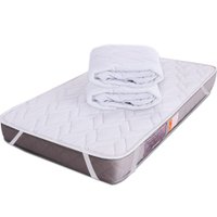 Kit 2 Protetor Colchão Berço Americano 130x70 100 Algodão BF Colchões