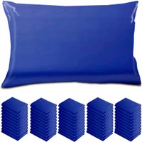 Kit 50 Protetores de Travesseiros Impermeável Hospitalar 50x70cm BF Colchões