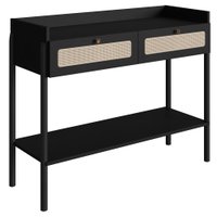 Aparador 2 Gavetas Palhinha 27936 Linha Oslo Nero Artesano