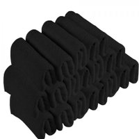 Kit 20 Toalhas de Rosto Para Salão Beleza 100 Algodão 40x65cm Emcompre Beira Rio - PRETO