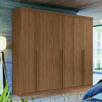 Guarda Roupa Casal 6 Portas Versalhes Gold Santos Andirá - Jatoba