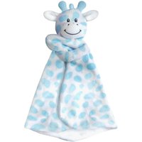 Naninha Girafinha Buba Nana para Bebê Paninho de Dormir 30cm Soninho Azul
