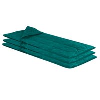 Kit com 3 Sacos De Dormir Com Zíper Para Acampar