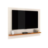 Painel para TV até 50 Polegadas Astúrias 136cm Cor:Off White/Cedro
