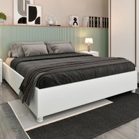 Base de Cama Box Queen Mônaco - Branco