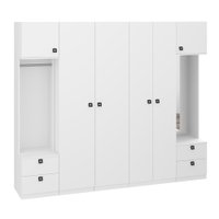 Guarda Roupas Modulado com 5 peças FREE Be mobiliario
