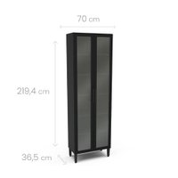 Paneleiro Canelone 70cm com 2 Portas Politorno