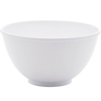Bowl de Melamina 12x6,5cm Branco Basic Lyor Cumbuca Tigela para Fruta Sobremesa Cereais Ingredientes