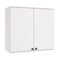 Armário Aéreo Celeste Kappesberg 100% MDF 2 Portas Branco 80cm