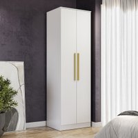 Guarda-Roupa 2 Portas Kappesberg Adapt Branco