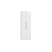 Guarda-Roupa 2 Portas 2 Gavetas Kappesberg Adapt Branco