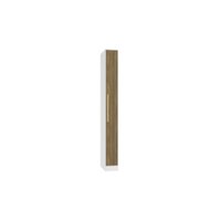 Guarda-Roupa 1 Porta Kappesberg Adapt Branco/Nogueira 25cm