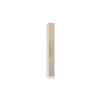Guarda-Roupa 1 Porta Kappesberg Adapt Branco/Macadâmia 25cm