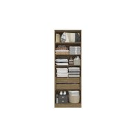 Guarda-Roupa Closet 2 Gavetas Kappesberg Adapt Nogueira 80cm