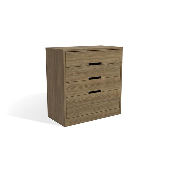 Cômoda Kappesberg 4 Gavetas S824 - Marrom