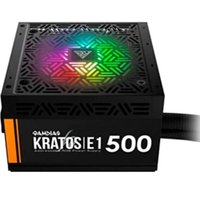 Fonte Gamdias Kratos E1-500 500W RGB - GD-Z500ZZZ