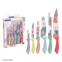 Jogo de Facas 23099732 Colorcut Aço Inox 6 Peças Tramontina