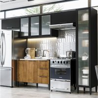 Cozinha Canelone 3,2m com 5 Peças Politorno