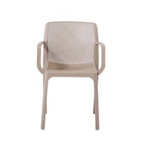 Kit com 4 Cadeiras Sardenha resistente a umidade e mudanças de temperatura Fratini Fendi