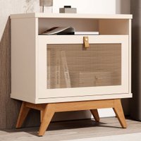 Mesa de Cabeceira 1 Porta JB 2300 - Bege