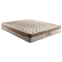 Cama Box Baú Casal: Colchão Molas Ensacadas Paropas MasterPocket Eco Linho Mais Base CRC Suede Clean(138x188)