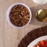Jogo de 12 Cumbucas de Melamina Branca Bowls para Restaurantes Padarias Basic Lyor