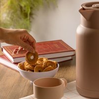 Kit 12 Cumbucas de Melamina para Petiscos 400ml Brancas Bowls Lyor Restaurantes Bares