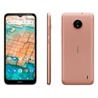 Celular Nokia C20 32GB 4G Tela 6.5 Polegadas Dual Chip Dourado/Areia