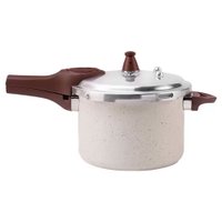 Panela de Pressão Brinox 4.2L Fecho Externo para Indução Vanilla