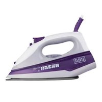 Ferro de Passar Roupa a Vapor Black Mais Decker Antiaderente 220V 1200w Roxo - FX1000-B2