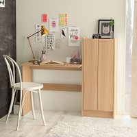 Mesa Manaus 2 Portas 2 Prateleiras Politorno Creme