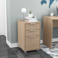 Gaveteiro Durban 3 Gavetas Politorno Creme