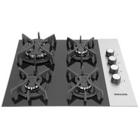 Cooktop Suggar Mesa de Vidro e Inox 4Q à Gás FG4404FVPIX Bivolt