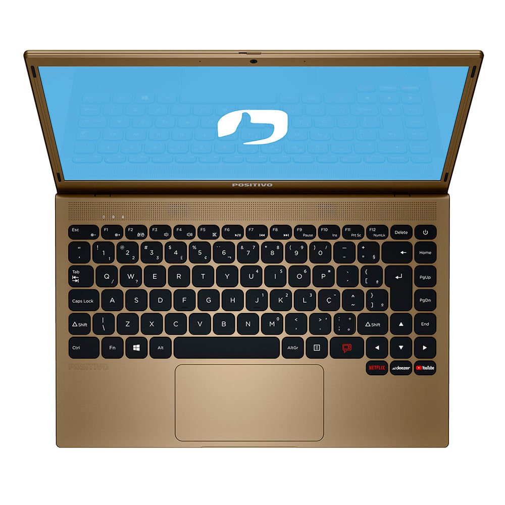 Notebook - Positivo Q464c Atom X5-z8350 1.44ghz 4gb 64gb Ssd Intel Hd Graphics Linux Motion 14,1