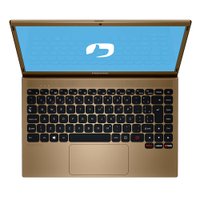 Notebook Positivo Motion Gold Q464C Intel® Atom® Quad Core Linux 14,1'' - Dourado
