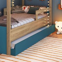Cama Auxiliar para Beliche Azul Secreto