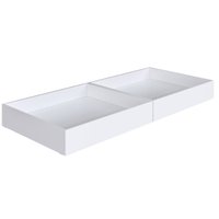 Conjunto 2 Gavetões Individuais para Beliche Branco
