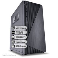 Computador Desktop, Intel Core I3 2º Geração, 4GB RAM, SSD 120GB, HDMI