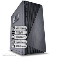 Computador Desktop, Intel Core I3-7100 3.90 GHz, 8GB RAM DDR4, SSD 240GB, HDMI