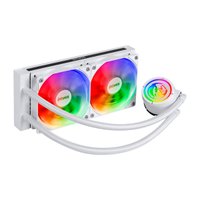 Water Cooler PCYes Nix 2, 240mm ARGB, Intel/AMD, Branco - PCYWCNIX240W