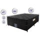 Cama Box Casal Colchão Ortopédico Black + Box 138x188x67 One Face Espuma D33 Preto