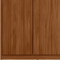 Guarda Roupa Casal 6 Portas Atrice Nogueira Touch Demartez